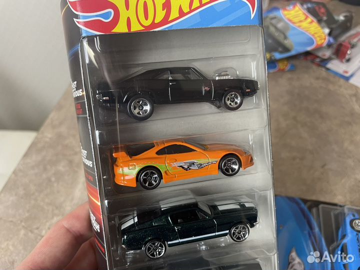Hot wheels fast and furious пак 5
