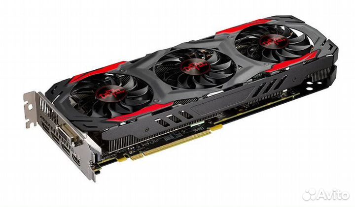 Видеокарта PowerColor AMD Radeon 570 Red Devil, 4G