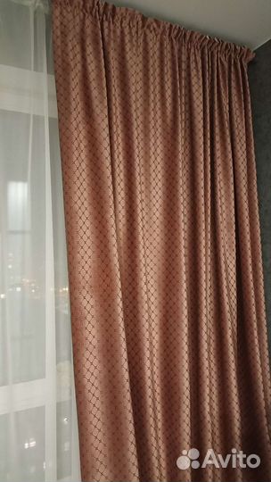 Шторы бархат + 2 наволочки для подушек 45х45