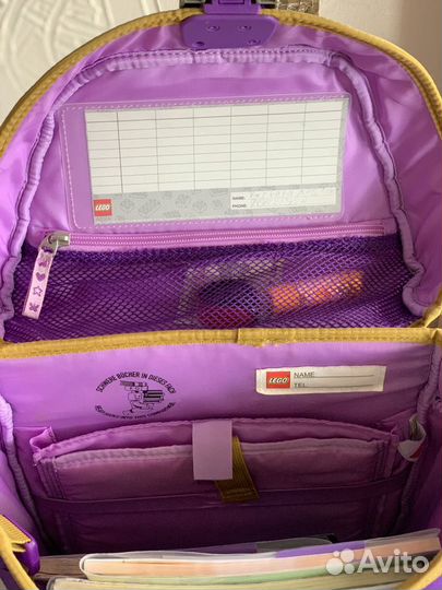 Lego рюкзак для девочки