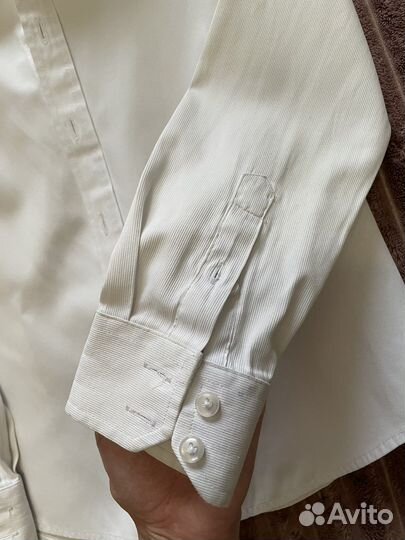 Рубашки белые для мальчика 128