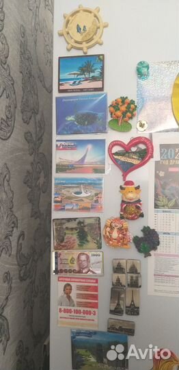 Магниты на холодильник пакетом