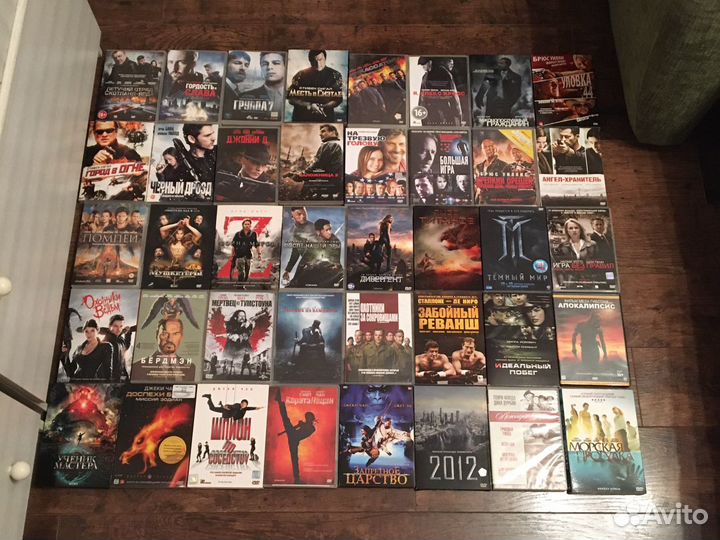 Коллекция лицен. двд дисков 220 шт все сразу