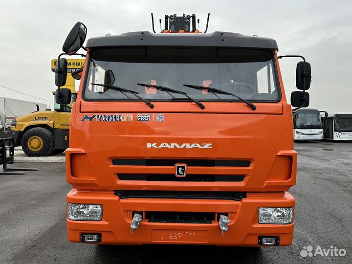 Ломовоз 30 м³ КАМАЗ 65115-3094-48 с КМУ Велмаш-С, 2024