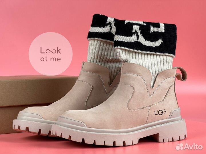 Угги женские Ugg Martin Knit Sand