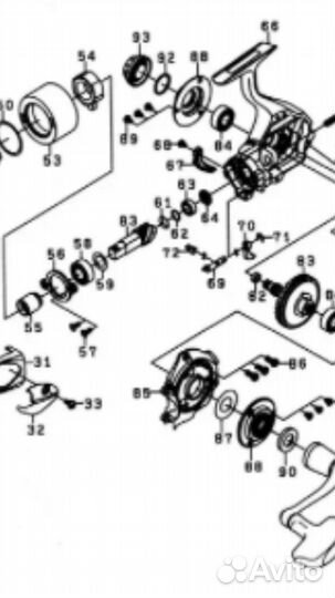 Ремонт и Т.О. Рыболовных катушек