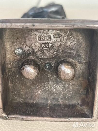 Антиквариат : Улан 1870 год, серебро 925, 362 гр