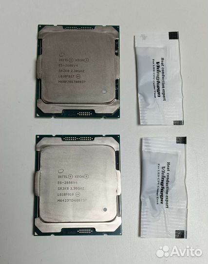 Процессор xeon E5 2686 V4, LGA2011-3