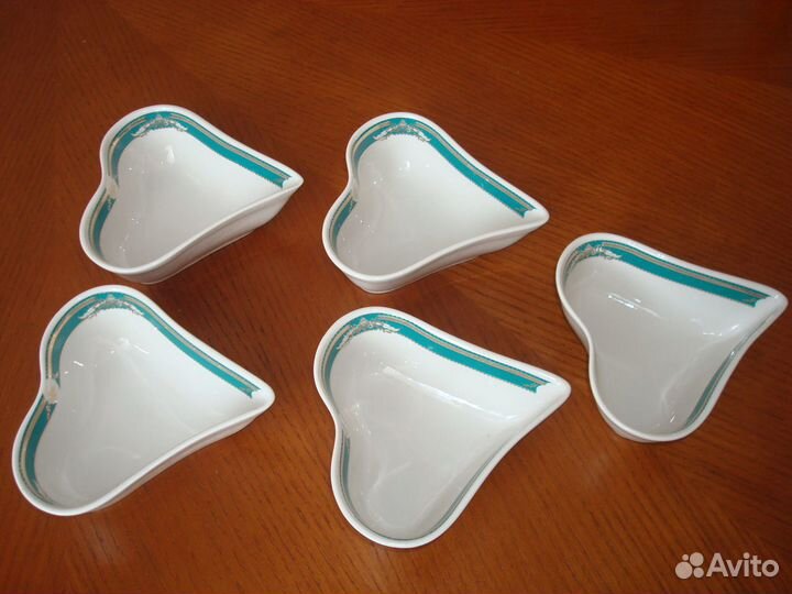 Тарелки качественный фарфор 5шт