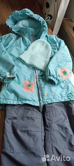 Демисезонный комплект для девочки 128 р-р