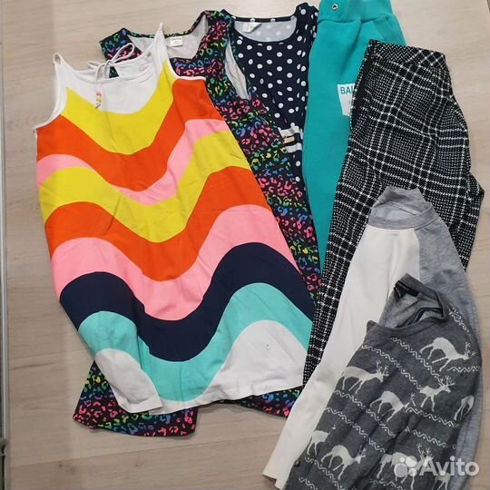 Вещи пакетом на девочку 158