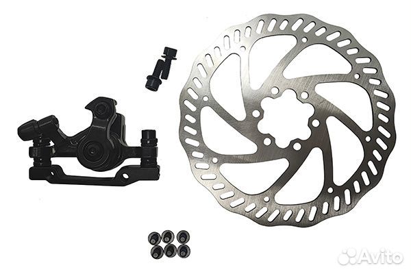 Комплект дискового тормоза rush (radius)