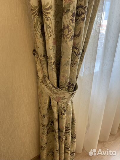 Комплект шторы и тюль