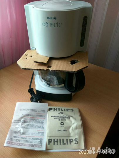 Кофеварка philips, новая