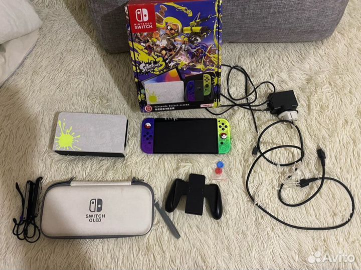 Nintendo switch oled splatoon