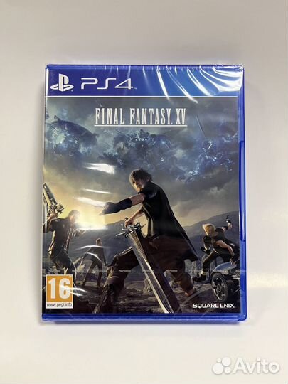 Final Fantasy 15 новый диск для PS4