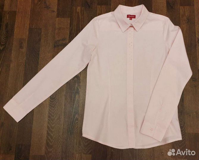 Блузки школьные розовые Chessford, 158 рост