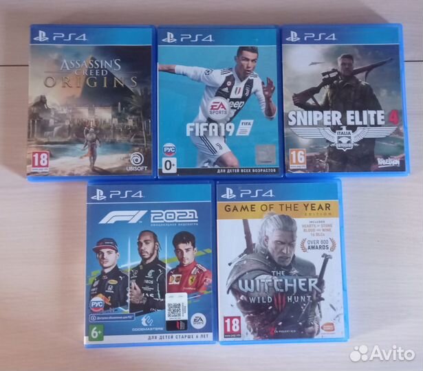 Диски для ps4