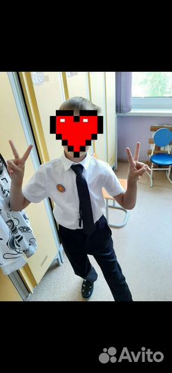 Рубашка с коротким рукавом