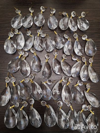 Подвески для люстры капли