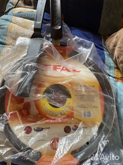 Новая tefal Сковорода для Блинов 28см с лопаткой