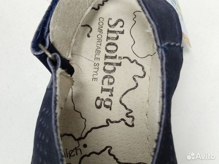 Босоножки женские новые shoiberg 38и39 нат кожа