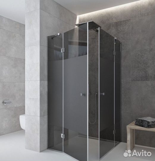 Душевые стеклянные перегородки