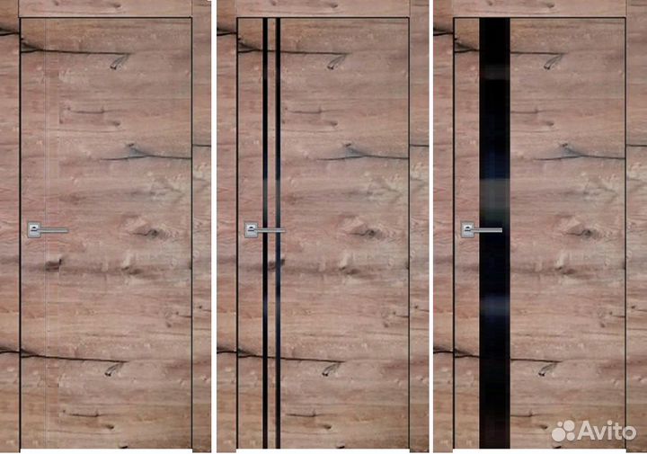 Двери Карда Дуб пацифика. Цена за комплект