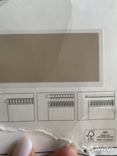 Hm home шторы лен новые с рюшами