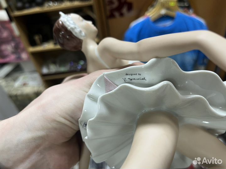 Балерина, Роял Дукс Богемия,Чехословакия, фарфор