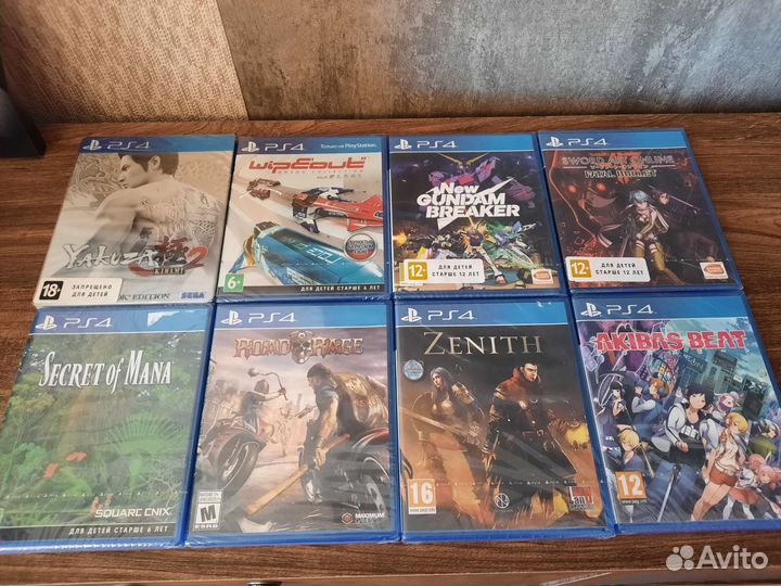 Игры для Sony PS4