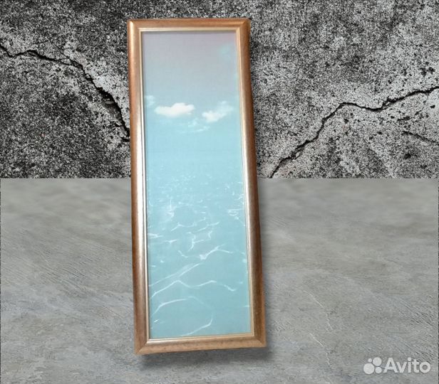 Картина репродукция 90 на 30 в раме