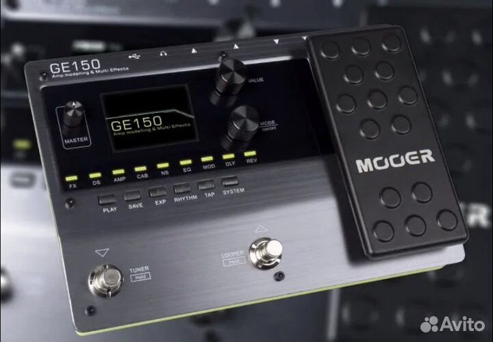 Гитарный процессор mooer GE150 новый