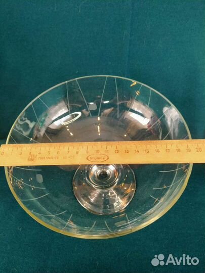 Ваза на ножке/конфетница/фруктовница