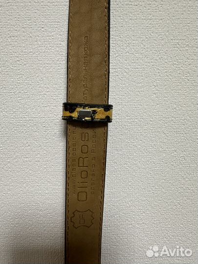 Ремень женский натуральная кожа