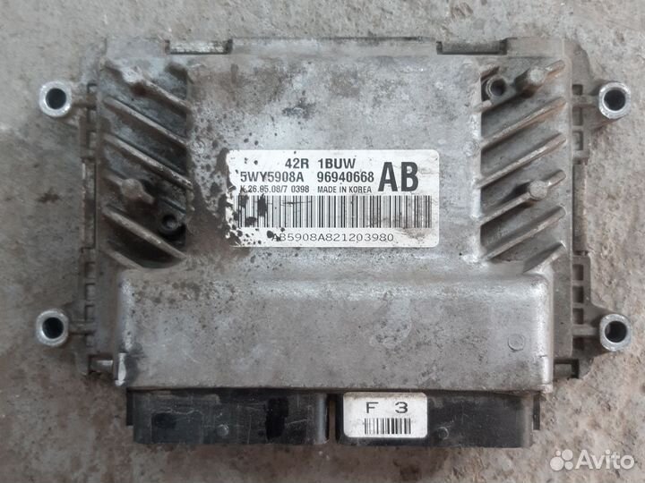 Daewoo nexia эбу 1.6 16