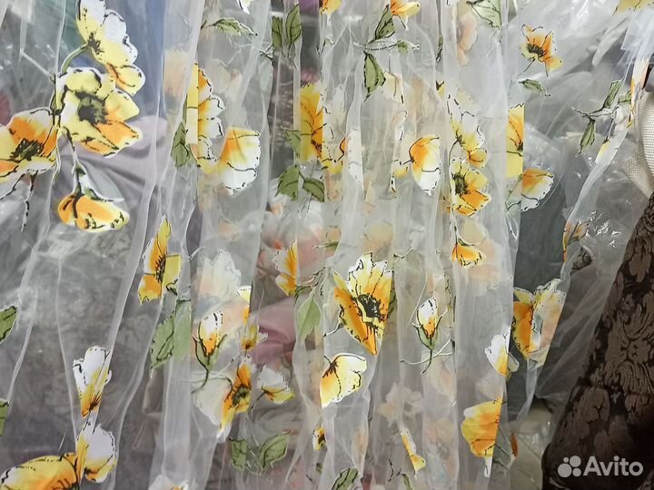 Тюль органза готовые