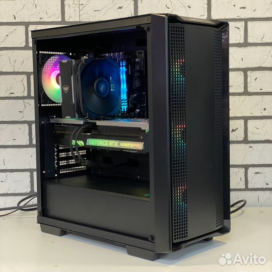Современный игровой системник. Ryzen 8400F. Rx6600