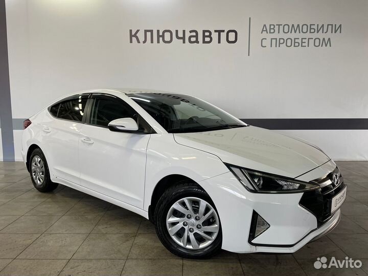 Hyundai Elantra 1.6 AT, 2019, 82 300 км