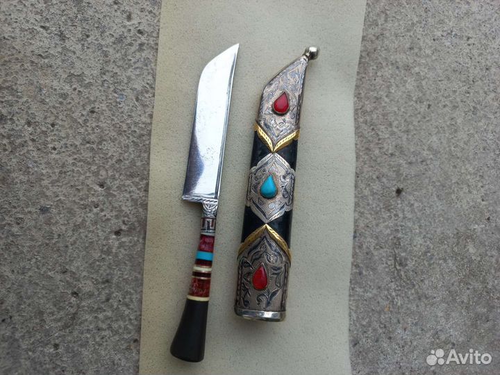 Нож коллекционный старинный женский