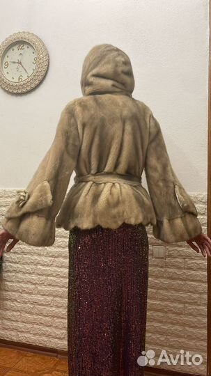 Шуба норковая 48 50 трансформер