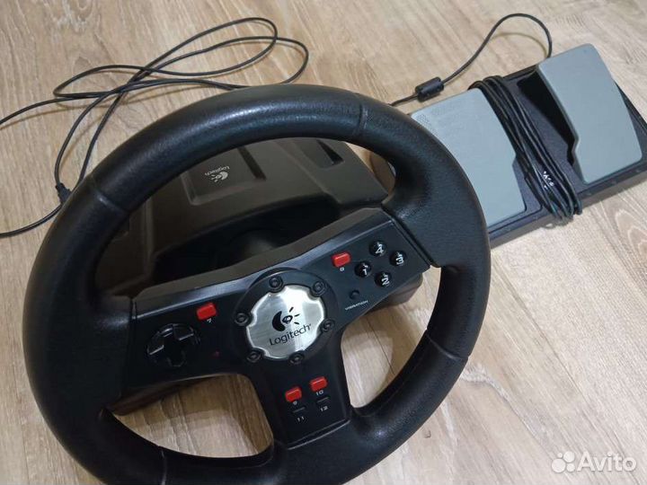 Руль logitech formula vibration feedback wheel