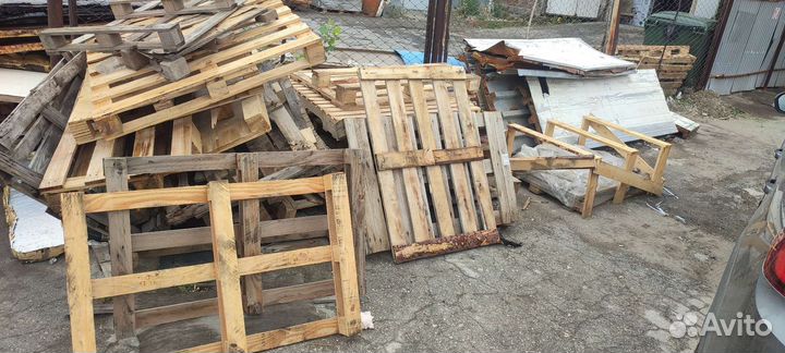 Поддоны деревянные бу бесплатно на дрова