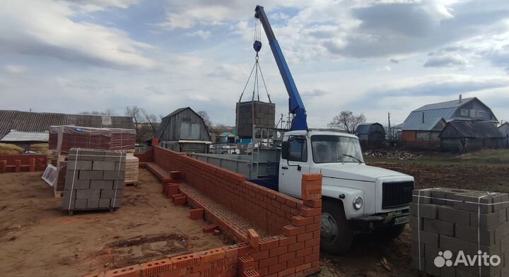 Аренда и услуги манипулятора, стрела 3 т, 8 м, борт 5 т, 5.1 м