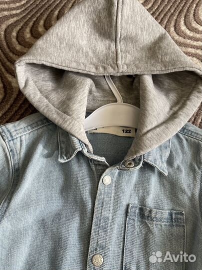 Рубашка джинсовая на мальчика