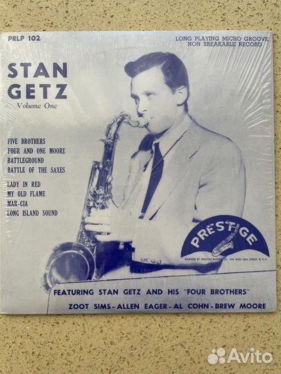 Hamp Hawes/ Stan Getz/ Zoot Sims/ LP Jazz