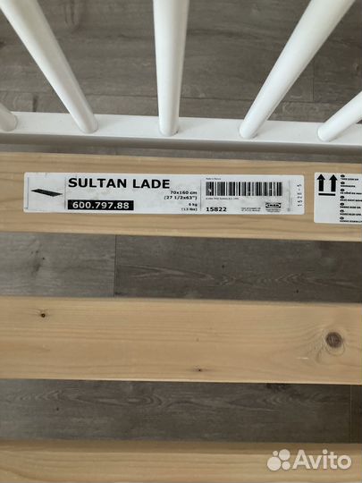 Кровать детская с матрасом IKEA