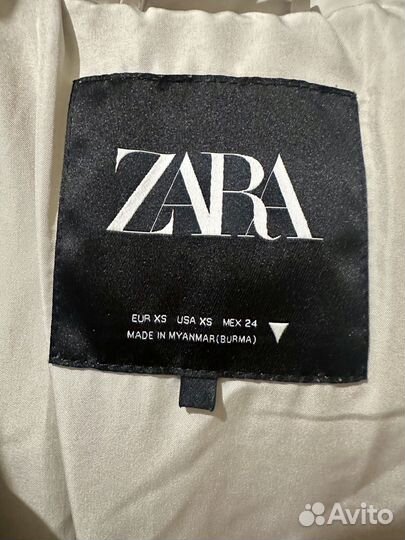 Теплая куртка Zara XS