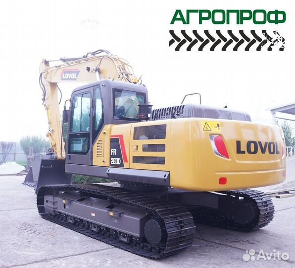 Гусеничный экскаватор Lovol FR260D, 2023