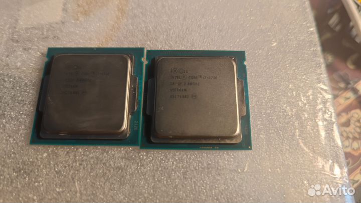 Intel core i7-4790 и i7-4770